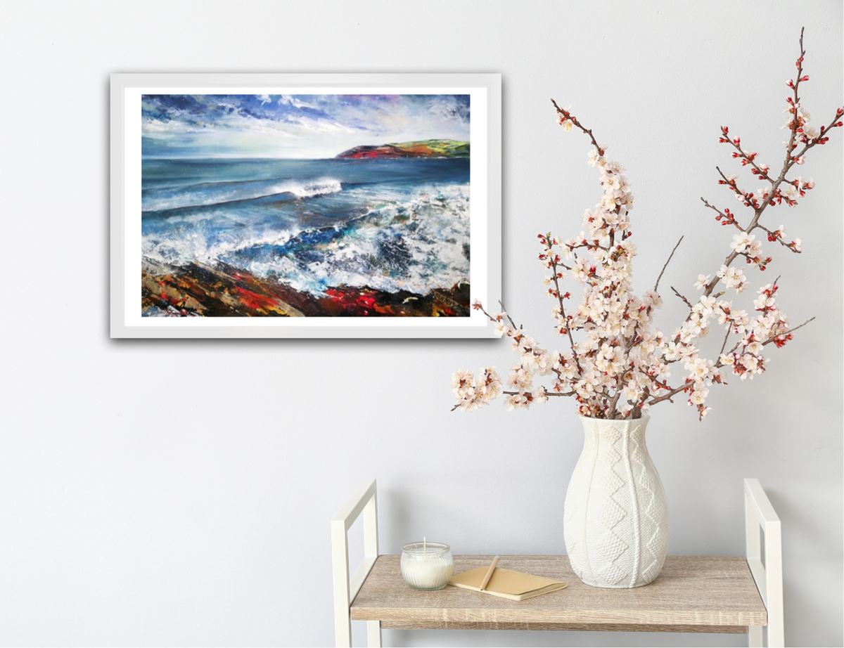 'Rolling in the Deep' Open Edition Fine Art Print A4 image 1