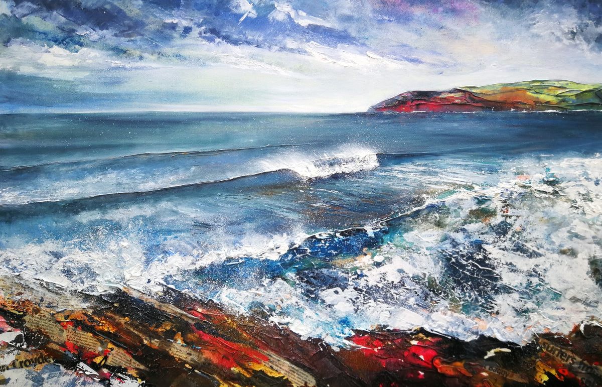'Rolling in the Deep' Open Edition Fine Art Print  A4 image 0